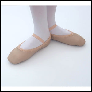Pink Leather Ballet Shoes-Ballet Shoes-That's Entertainment Dancewear-6c-That's Entertainment Dancewear