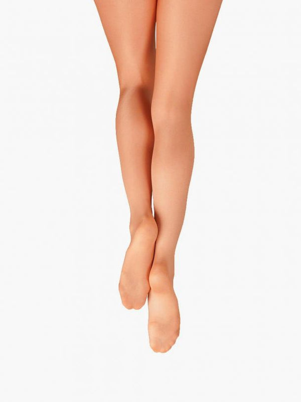 Capezio Shimmery Footed Tights - Girls