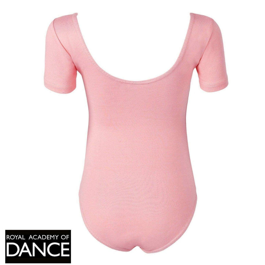 R.A.D Chloe, Short Sleeved Leotard-Regulation Leotard-Freed-Pink-00-That's Entertainment Dancewear