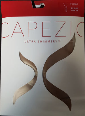 Capezio ~ Footed Ultra Shimmery Tights