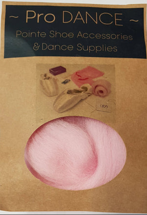 Candy Floss Pink Lambswool - Pro DANCE Pointe Shoe Accessories-Accessories-Pro Dance-That's Entertainment Dancewear