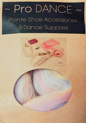 Rainbow Lambswool - Pro DANCE Pointe Shoe Accessories-Accessories-Pro Dance-That's Entertainment Dancewear