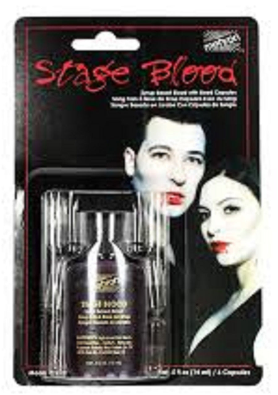 Mehron ~ Stage Blood with Capsules (14ml Carded)