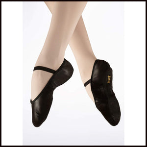Bloch Arise Leather Ballet Shoes Childs-Ballet Shoes-Bloch-Black-7-That's Entertainment Dancewear