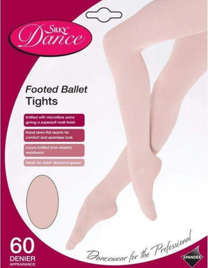 Footed Ballet Tights Pink - Children's-Tights-Silky-That's Entertainment Dancewear