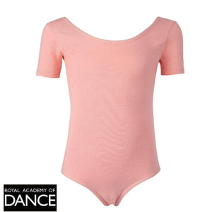R.A.D Chloe, Short Sleeved Leotard-Regulation Leotard-Freed-Pink-00-That's Entertainment Dancewear